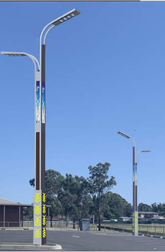 呼伦贝尔LED市电路灯杆双臂智慧路灯城市主杆道乡村路灯市政工程亮化改造
