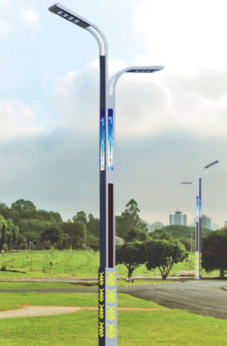 上海LED市电路灯杆双臂智慧路灯城市主杆道乡村路灯市政工程亮化改造