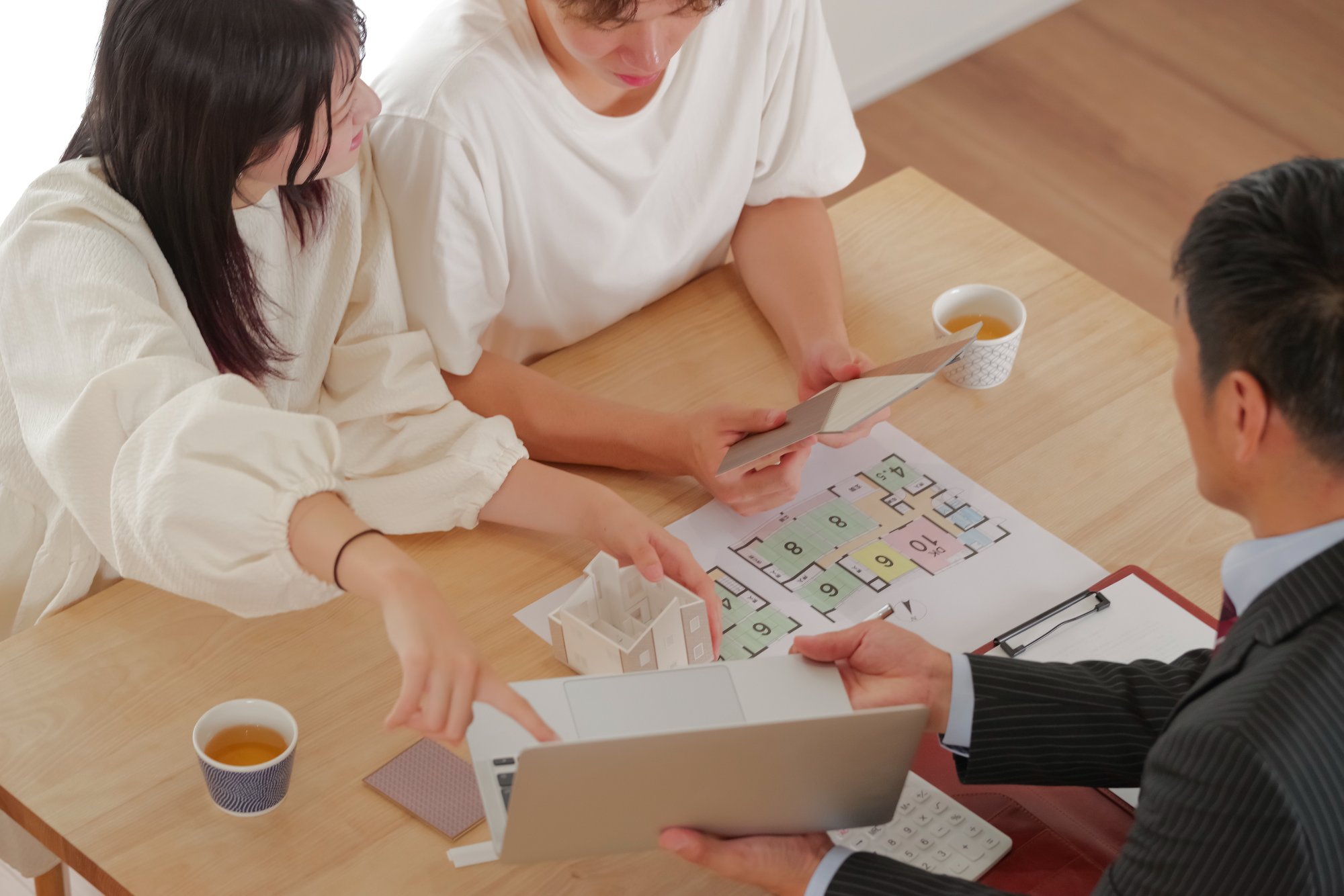 保険相談の様子